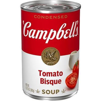 Campbell's Condensed Tomato Bisque Soup, 10.75 oz Can