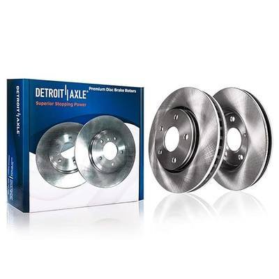 Detroit Axle - Front Disc Brake Rotors for 2007-2025 Nissan Altima 2008 | 2009 2010 2011 2012 2013 2014 2015 2016 2017 2018 2019 2020 2021 2022 2023 2024 Replacement 11.65" inch Rotor