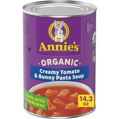 Annie’s Creamy Tomato and Bunny Pasta Canned Soup, Ready To Serve, 14.3 oz