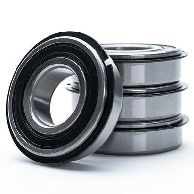 HD Switch 4 Pack Front Wheel Bearings Fits John Deere AM102888 AM131046 Gravely 05435700 6205-2RSNR with High Temp Grease