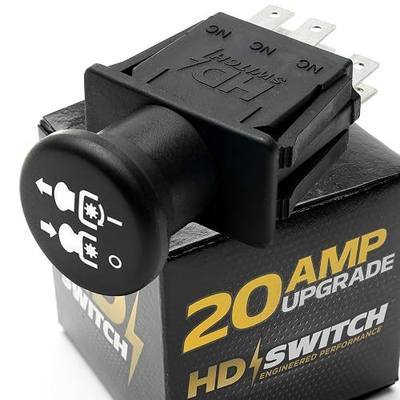 20 AMP Clutch PTO Switch for Husqvarna Craftsman 582107601 107601 582107604 539105804 GT48 TC238 GT2254 LGT2554 LGT2654 YT42 YT46 YT48 YTH2348 YTH24 YTH2448 TC TS Series 120786 539114595 539112233
