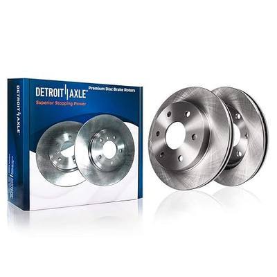 Detroit Axle - Rear Brake Rotors for Chevrolet GMC Silverado Sierra Suburban Yukon XL 1500 Avalanche Tahoe Cadillac Escalade ESV EXT Disc Brake Rotors Replacement : 13.58" inch Rotor