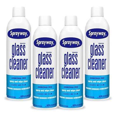 Sprayway Glass Cleaner Aerosol Spray Clean Fresh Scent