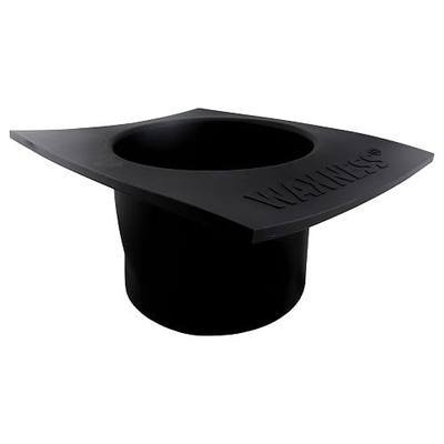 Waxness Non-Stick Silicone Bowl Insert for Wax Warmers – Black, Fits 5.5 lb Warmers, Easy Clean Flexible Wax Pot Liner for Professional Use