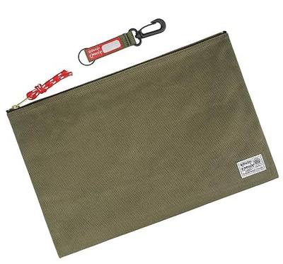 Rough Enough Important Document Storage, File Folder Organizer Pouch Green