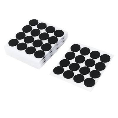 Antrader 160 Pack 0.7 Inch Self-Stick Furniture Round Felt Pads,Black