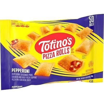 Totino's Pizza Rolls, Pepperoni Flavored, Frozen Snacks, 50 Rolls, 24.8 oz