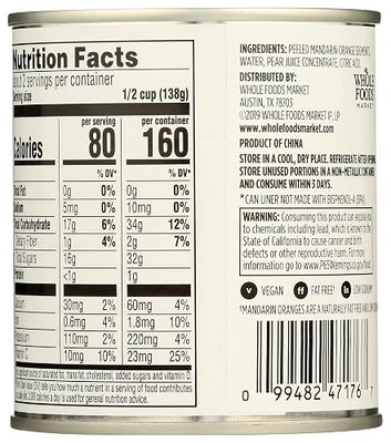 365 by Whole Foods Market Mandarin Oranges, 10.5 OZ