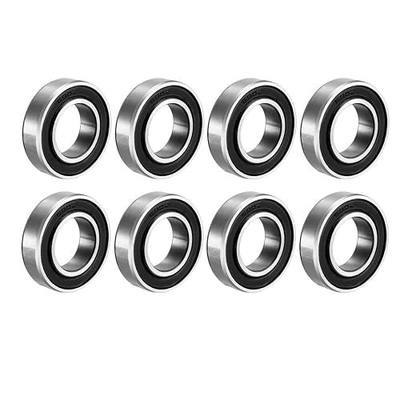 uxcell 6902-2RS Deep Groove Ball Bearing 15mm x 28mm x 7mm Double Sealed Carbon Steel Bearings 8pcs