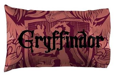 Jay Franco Harry Potter House of Gryffindor Kids Super Soft Double-Sided 1 Pack Pillowcase (Official Harry Potter Product)