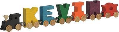 Maple Landmark NameTrains (5 Letters) - Made in USA