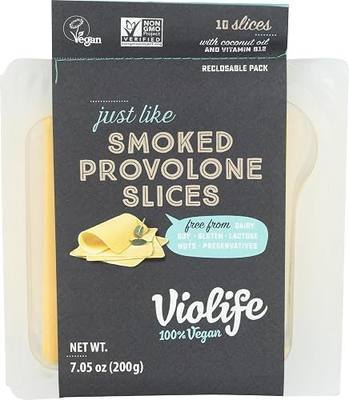Violife Smoked Provolone Style Slices, 7.05 OZ