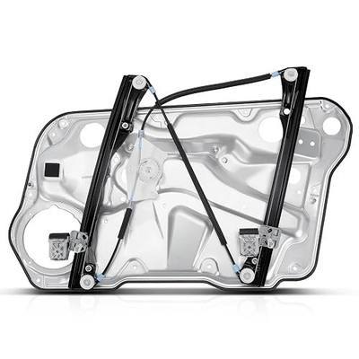 A-Premium Power Window Regulator Front Driver Side, Without Motor | Compatible with Volkswagen Jetta 1999-2005 Golf Bora