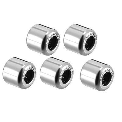 uxcell HK0306 Drawn Cup Needle Roller Bearings, Open End, 3mm Bore Dia, 6.5mm OD, 6mm Width (Pack of 5)