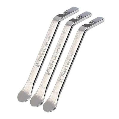 Premium Bicycle Tire Lever Tyre Spoon Iron Changing Tool, Bike Tire Levers Premium Stainless Steel Levers to Repair Bike Tube, Best Tire Changing Tool, Set of 3