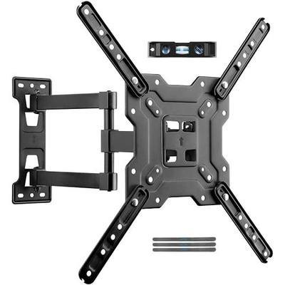 Suptek TV Wall Mount Swivel and Tilt Full Motion for Most 23 to 60 inch TV Mount up to 66lbs max VESA 400x400mm (A1+)