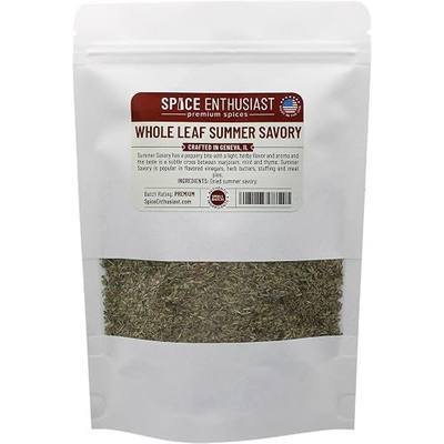 Spice Enthusiast Whole Leaf Summer Savory - 4 oz