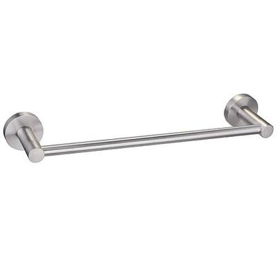 Mellewell 12-Inch Single Towel Bar Towel Holder Bathroom Organizer, Stainless Steel Brushed Nickel, 05A01-12