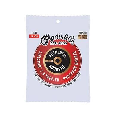 Martin Authentic Acoustic Guitar Strings - Lifespan 2.0 Treated