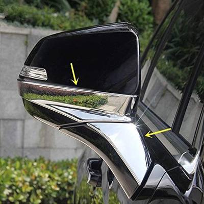 New Chrome Rearview Mirror Pillar Moulding Trims for Cadillac XT5 2017-2026