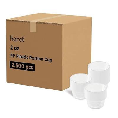 Karat FP-P200-PP 2 oz. PP Portion Cups - Clear (Case of 2500)