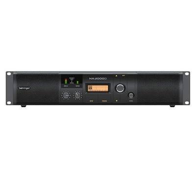 Behringer NX3000D Ultra-Lightweight 3000 Watt Class-D Power Amplifier with DSP Control and SmartSense Loudspeaker Impedance Compensation
