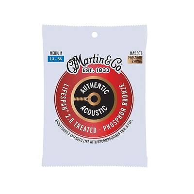 Martin Authentic Acoustic Guitar Strings - Lifespan 2.0 Treated