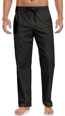 Janmid Men's Linen Pants Casual Elastic Waist Drawstring Yoga Beach Trousers