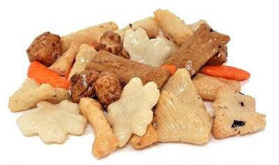 Party Rice Crackers Mix Bulk by Its Delish, 3 lbs Bulk | Oriental Party Mix Crunchy Savory Snack