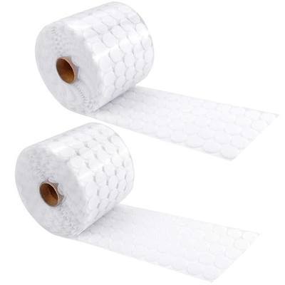 JANYUN 300pcs (150 Pairs) Self Adhesive Dots, 0.79inch Diameter | Hook and Loop Fastener Circles, Nylon Sticky Back Dots, for School Classroom Home Office Use