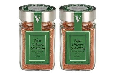 Victoria Taylor's New Orleans Seasoning - 5.0 Ounce Jar (Pack of 2) - Bring Authentic Cajun and Creole Flavor to Your Dishes