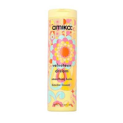 amika velveteen dream smoothing balm | tames frizzy hair, styling cream with heat protection & UV filters