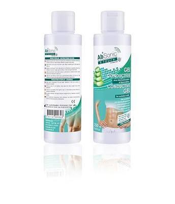 Absonic Touch with Aloe - Conductive Gel for Cavitation, Doppler, Muscle Stimulation, NuFace, Ultrasonic Devices & Microcurrent- - 2 x 250 ml (2 x 8.5 oz)