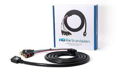 HD Retrovision Premium YPbPr Component Video Cable for PlayStation 2/3 (PS2/PS3)