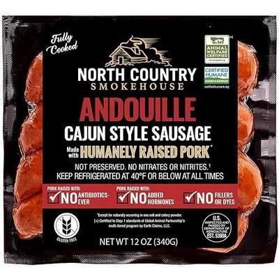 North Country Smokehouse Andouille Pork Sausage, 12 OZ