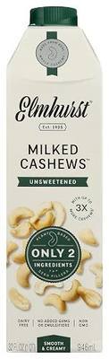ELMHURST Unsweetened Cashew Milk, 32 FZ
