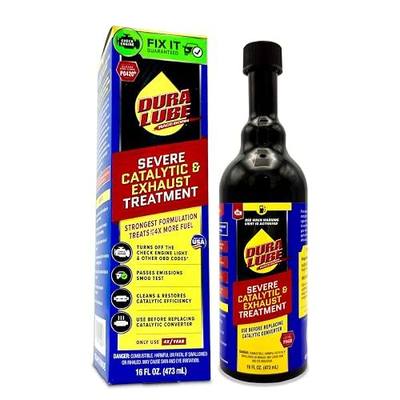 Dura Lube Severe Catalytic and Exhaust Treatment Cleaner Fuel Additive, 16 fl. oz., (PN: HL-402409 PDQ3)