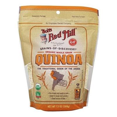Bob's Red Mill Organic White Quinoa, 13 Ounce (Resealable)