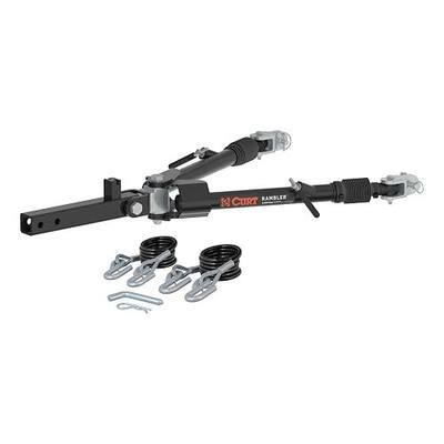 CURT 70001 Rambler Steel RV Tow Bar, 7,500 Pounds, 2-Inch Shank