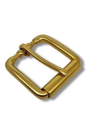 1 1/2" (38 mm) Heavy Duty Solid Brass Single Prong Belt Buckle For Leather Belt With Gift Box
