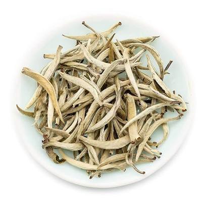 Oriarm 250g Yunnan Silver Needle White Tea Loose Leaf - Spring Harvest Bai Hao Yinzhen from Jinggu, Low Caffeine, Aged to Perfection
