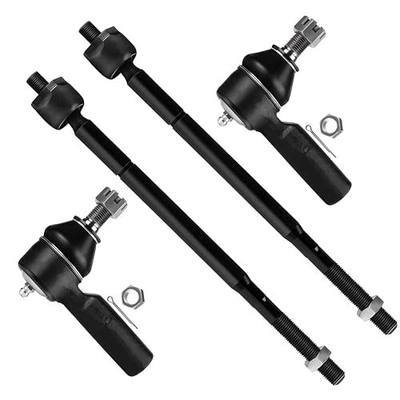 SCITOO 4pcs Front Suspension Kit Inner Outer Tie Rod End Fit 1992-2001 For Toyota Camry 1998-2003 For Sienna 1995-2004 Avalon 1999-2002 Solara