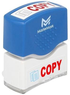 MasterMark Premium 2-Color Pre-Inked Office Stamp (Copy)