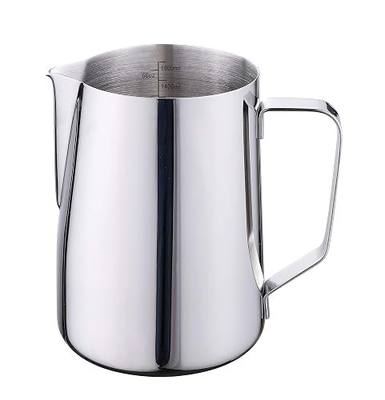 12oz Stainless Steel Milk Frothing Pitcher for Latte Art, Espresso, and Steaming - 350ml Barista Frother Cup