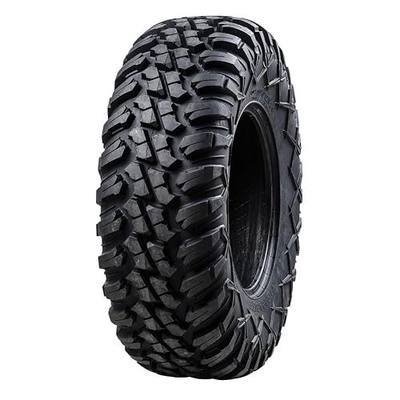 Tusk Terrabite 27x9-14 Radial Tire for UTV/ATV, Medium/Hard Terrain, Heavy Duty 8-Ply Rated Construction, Reinforced Sidewall Tread Armor, Durable Off-Road Performance