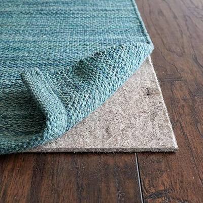 RUGPADUSA, 8'x10', Non-Slip Felt and Rubber Rug Pad (1/8" Thick), Protects Your Floors, Low-VOC, 100% Made in the USA, 2-Year Warranty