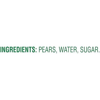 Del Monte Canned Sliced Bartlett Pears in Extra light Syrup, 15 Ounce