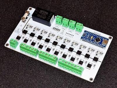 Light Signal Controller Compatible With Arduino Sequencer AC Voltage 10 Channel Solid Sate Relay SSR Programmable 100V-240VAC 50HZ-60HZ Crosswalk & Arrows RED GREEN YELLOW Built-in Leds