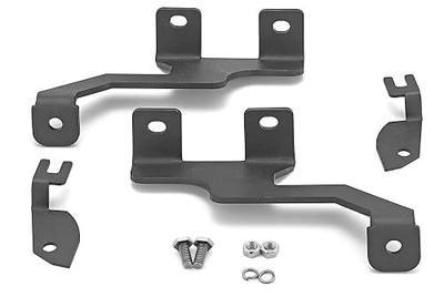 Dasen Upper Hood Left and Right Side Pillar Work Light Pod Mount Brackets Kit Compatible with Ford F-150 2004-2014, Fit SVT Raptor 2010-2014 | No Drill,Heavy Duty Steel,Rustproof,Hood Mount Light Brackets,Pod Light Mounts,Hood Light Mount