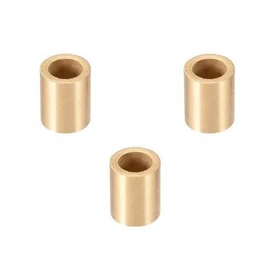 uxcell Bearing Sleeve 8mm Bore x 12mm OD x 15mm Length Self-Lubricating Sintered Bronze Bushings 3pcs